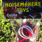 Ceyda Clackers Click Clacks Noise Maker Toy (Red)