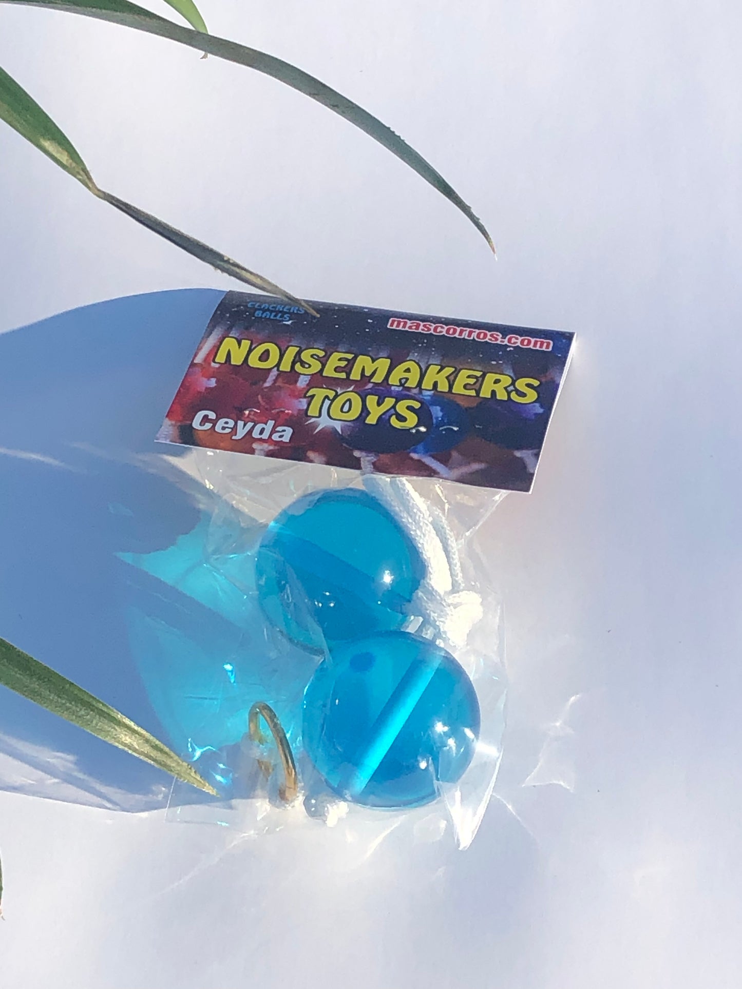 Ceyda Clackers Click Clacks Noise Maker Toy (Blue)
