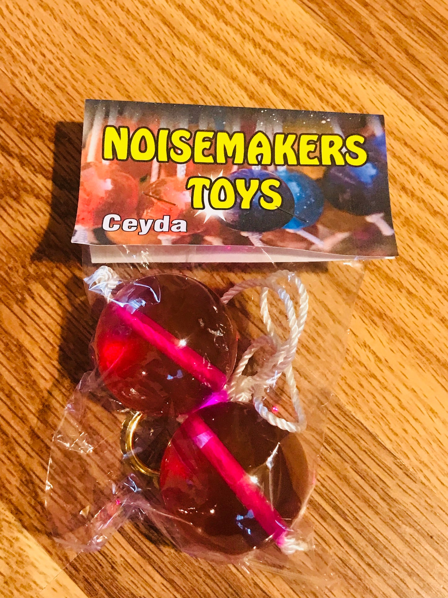 Ceyda Collectible String Rope Clackers Lato Lato Ball Toy
