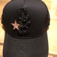 EL BARBAS B-Star BLACK SNAPBACK HAT  G5