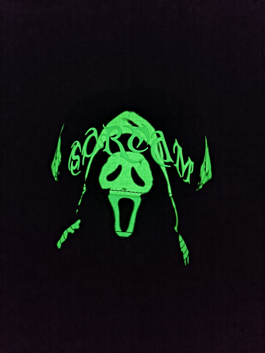 Barbas Hats Scream Ghost Face Snapback Version Glow in The Dark G5 Quality