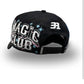 31 Hats Mago Blue Black Snapback HAT 31M LA BLUEBLK. (FULL SET)G5 Quality