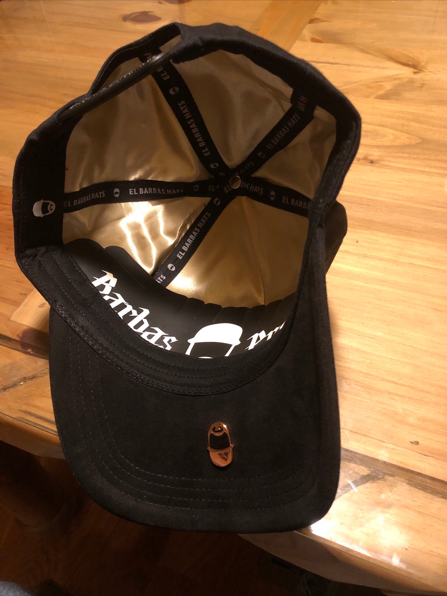 EL BARBAS B-Star BLACK SNAPBACK HAT  G5