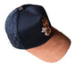 EL BARBAS HATS B-CROSS BLACK SNAPBACK HAT BARBCROSS BKBRWN G5 Quality