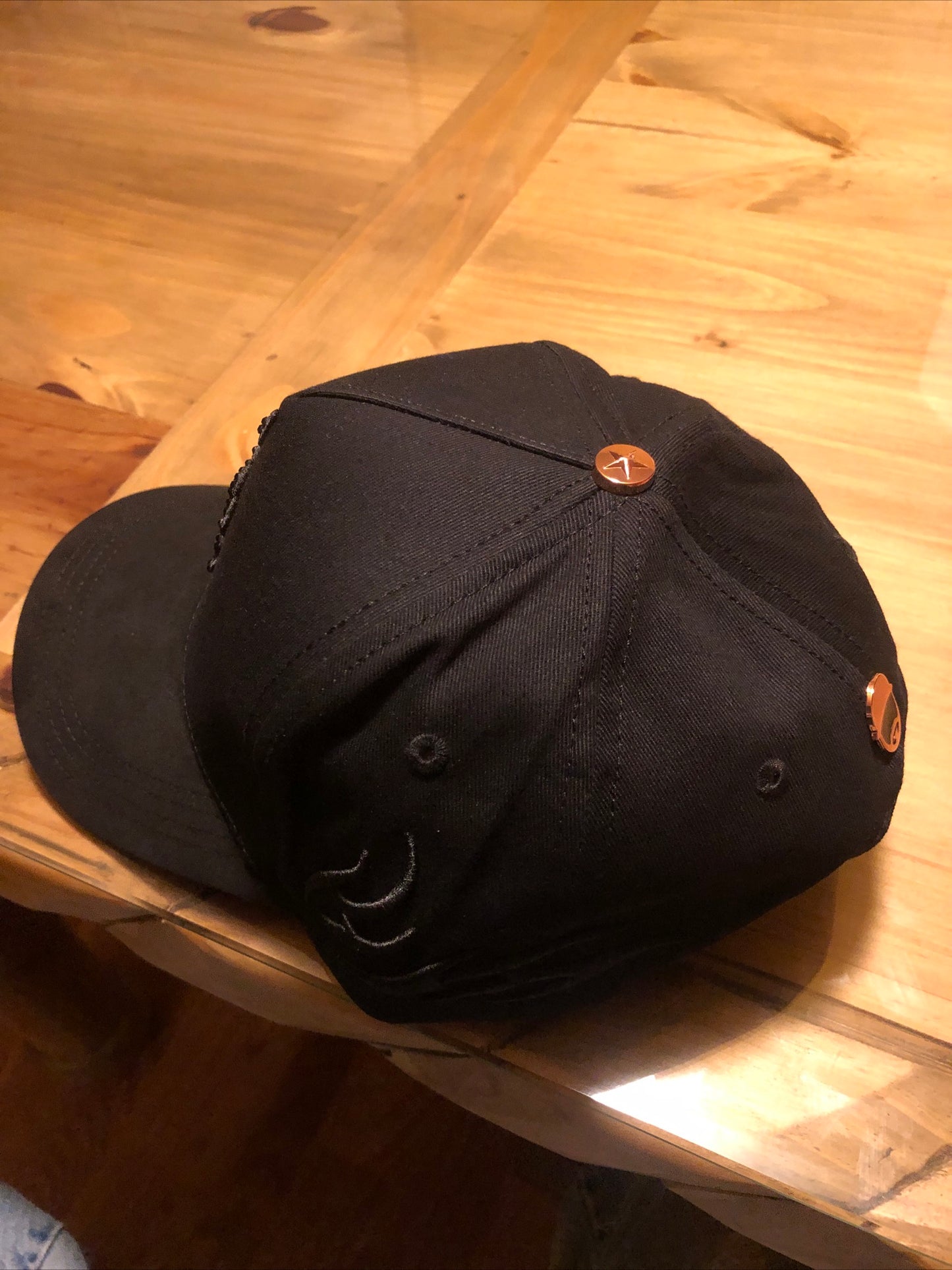 EL BARBAS B-Star BLACK SNAPBACK HAT  G5