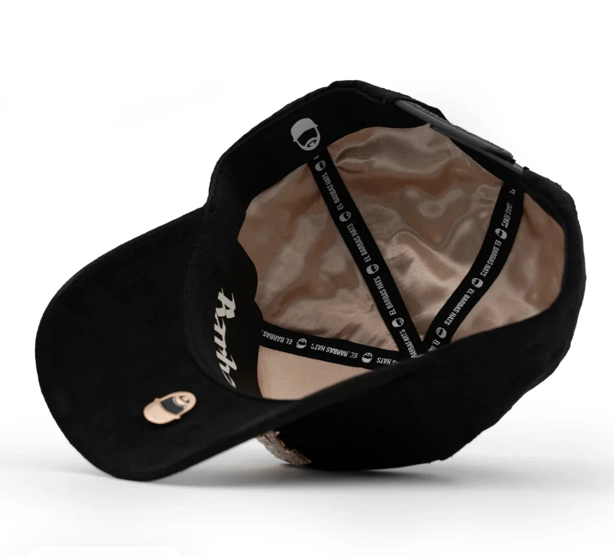 El Barbas Hat  CHROME I PINK GOLD EDITION G5