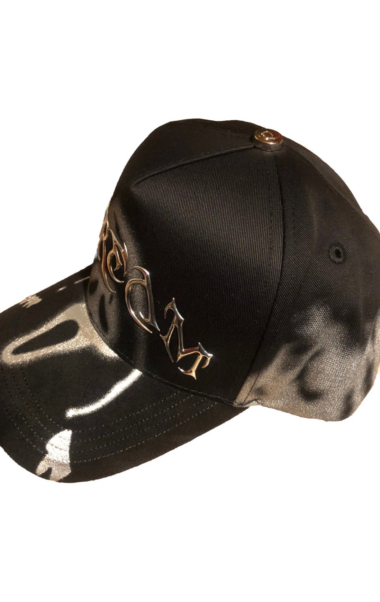 EL BARBAS HATS SCREAM BLACK SNAPBACK HAT BARSCREAM BLK