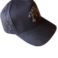 Barbas Hats X Rich The Kid Chrome Blackout  SnapBack Hat