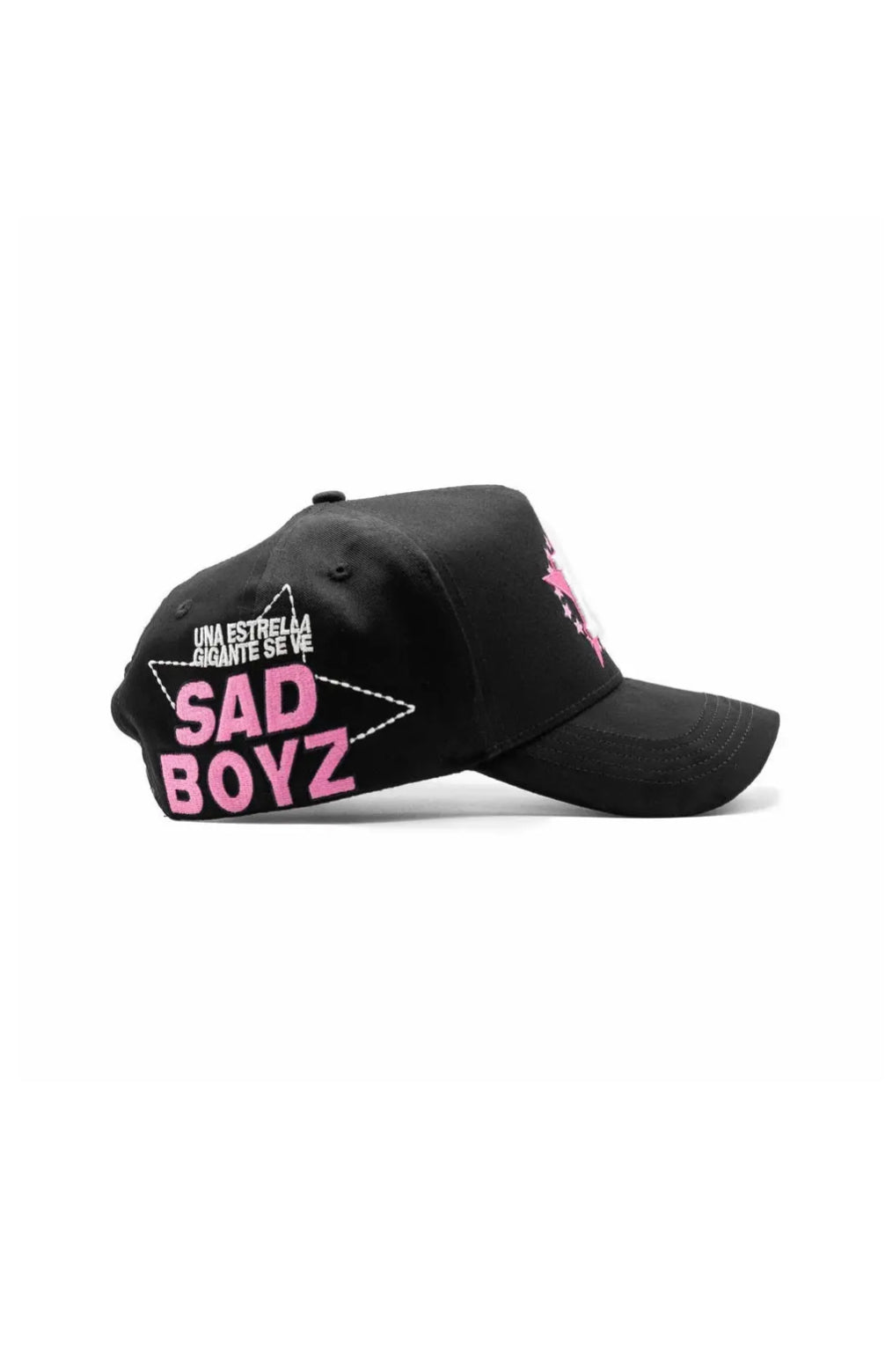 Dandy Hats x Sad Boyz Junior H clave Ali colab black and pink