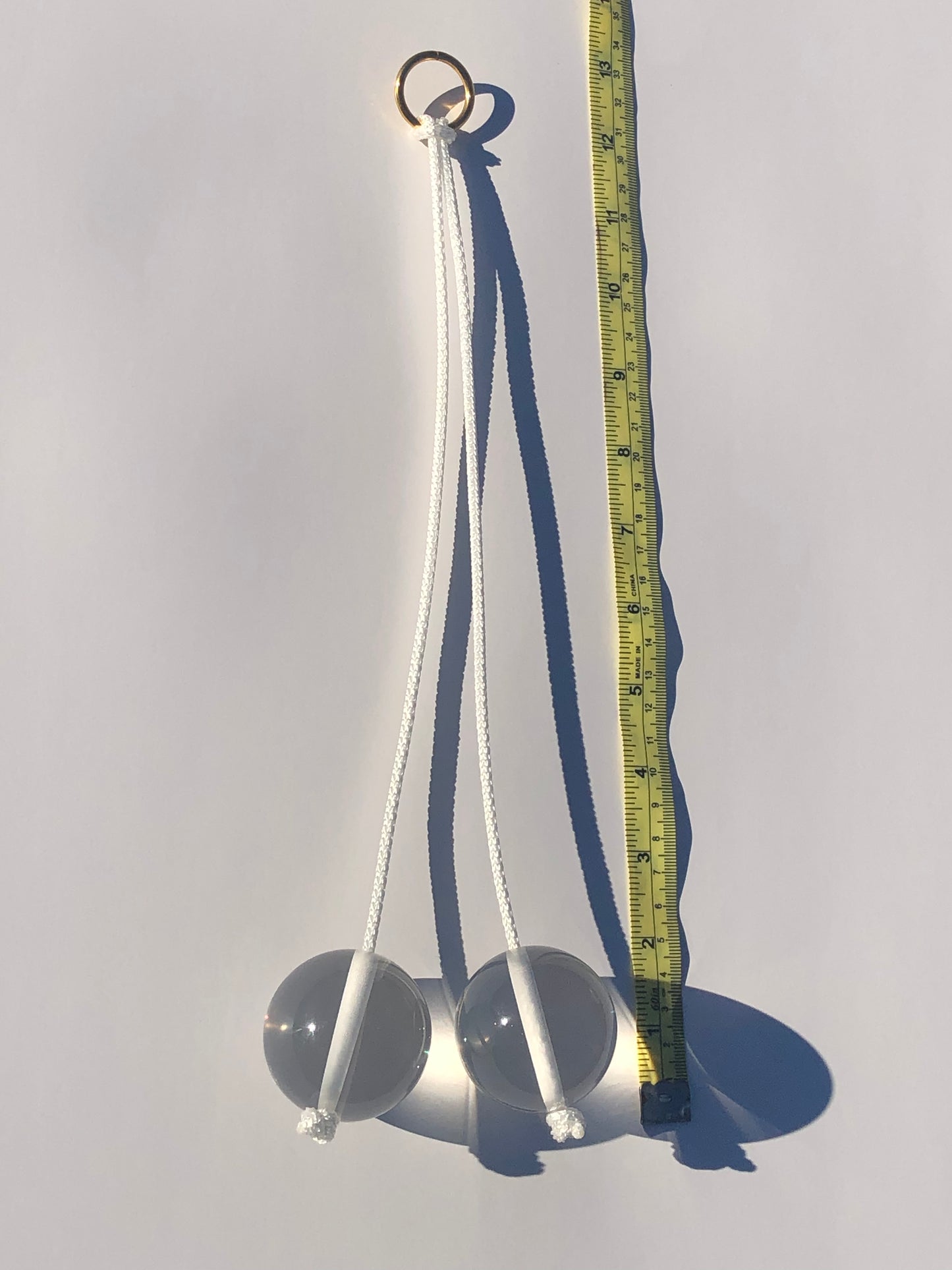 Ceyda Clackers Click Clacks Noise Maker Toy (Clear Crystal) 2