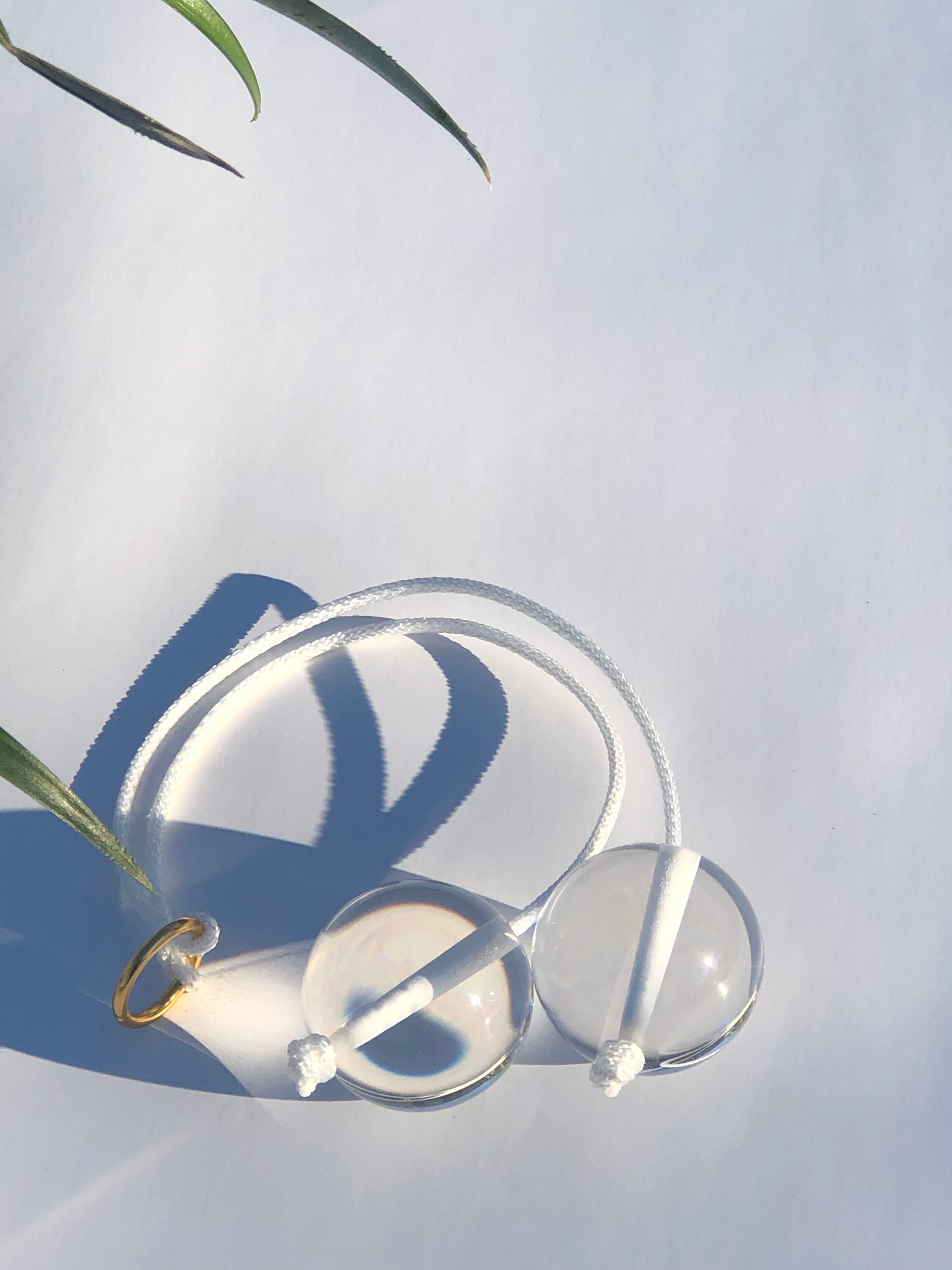 Ceyda Clackers Click Clacks Noise Maker Toy (Clear Crystal) 6