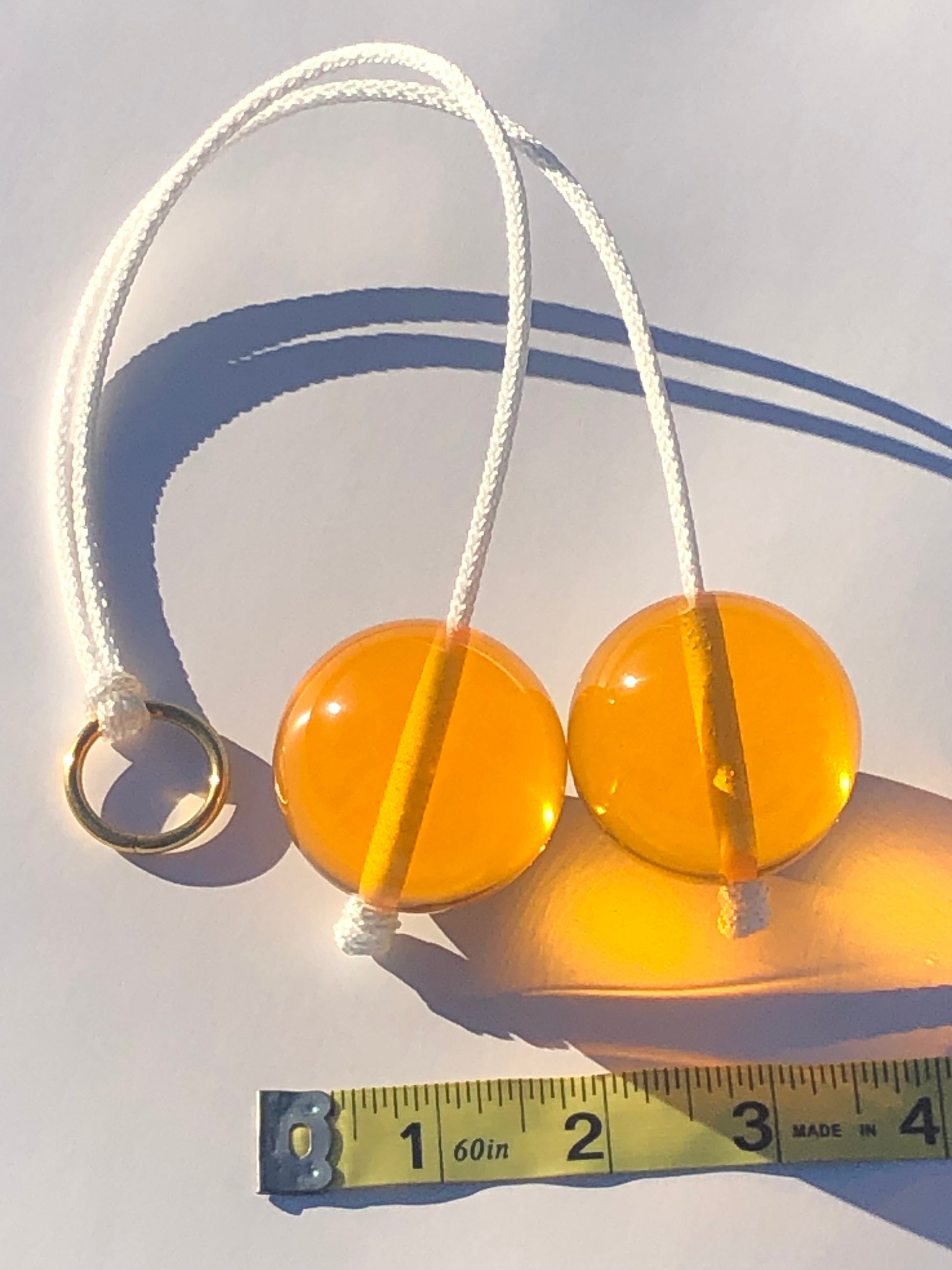 Ceyda Clackers Click Clacks Noise Maker Toy (Orange) 2
