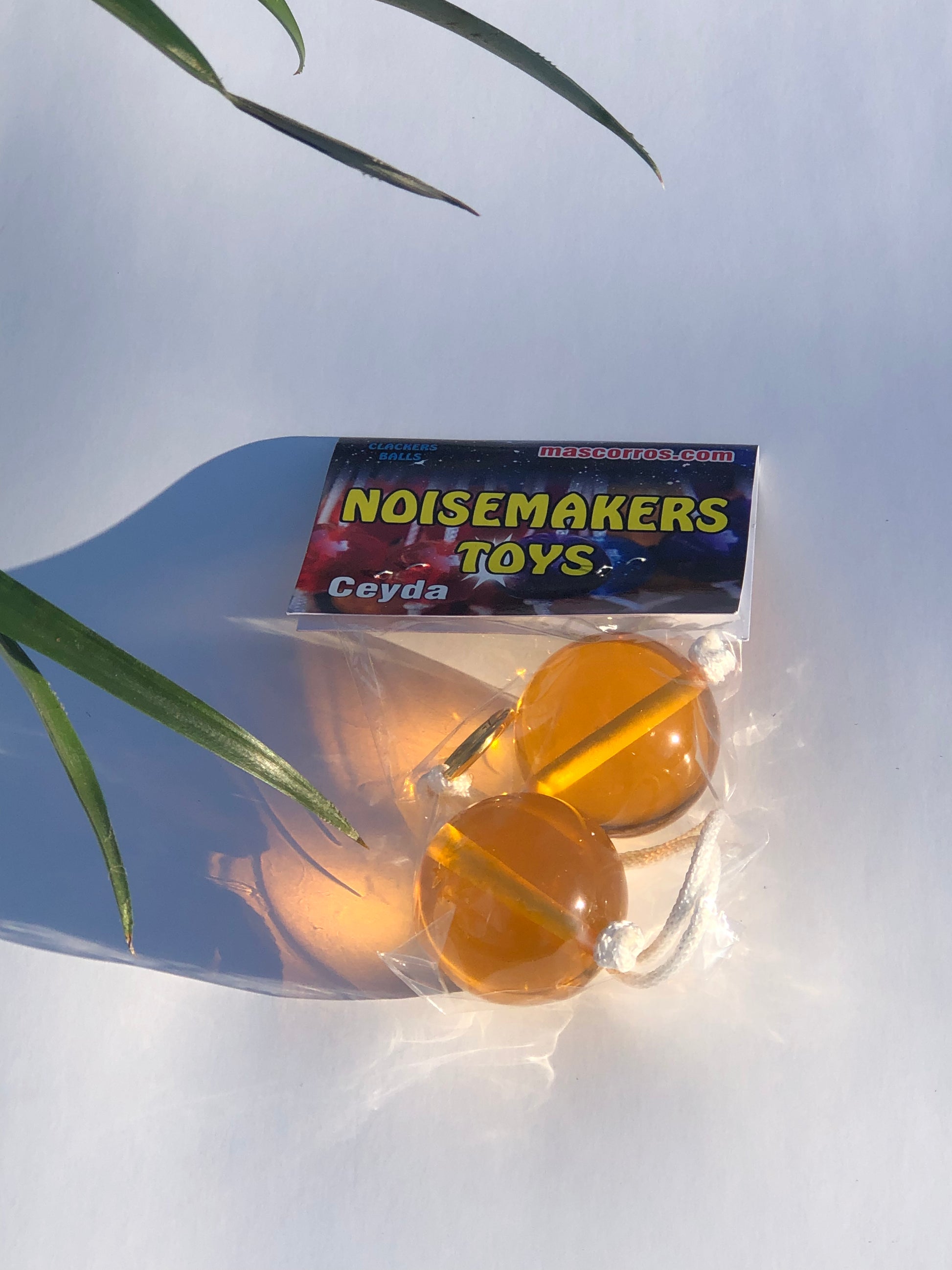 Ceyda Clackers Click Clacks Noise Maker Toy (Orange) 6