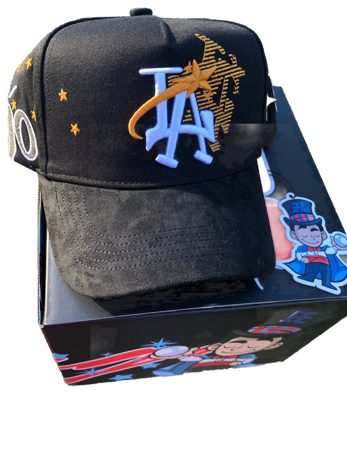 31 Hats Mago Orange Black Snapback HAT 31M LA ORANGEBLK(FULL SET) G5 Quality