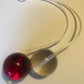 Clackers Click Clacks Red,Clear Christmas Edition Limited Time Offer