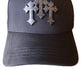 Barbas Hats X Rich The Kid Chrome Blackout  SnapBack Hat