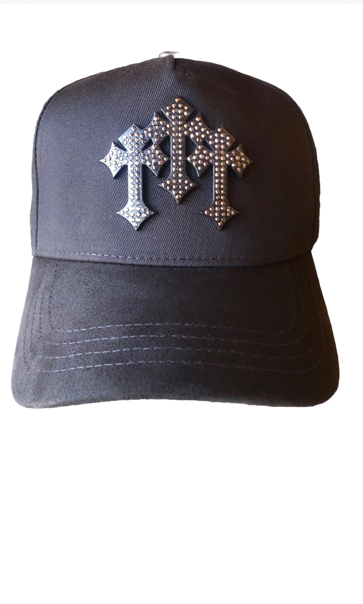 Barbas Hats X Rich The Kid Chrome Blackout  SnapBack Hat