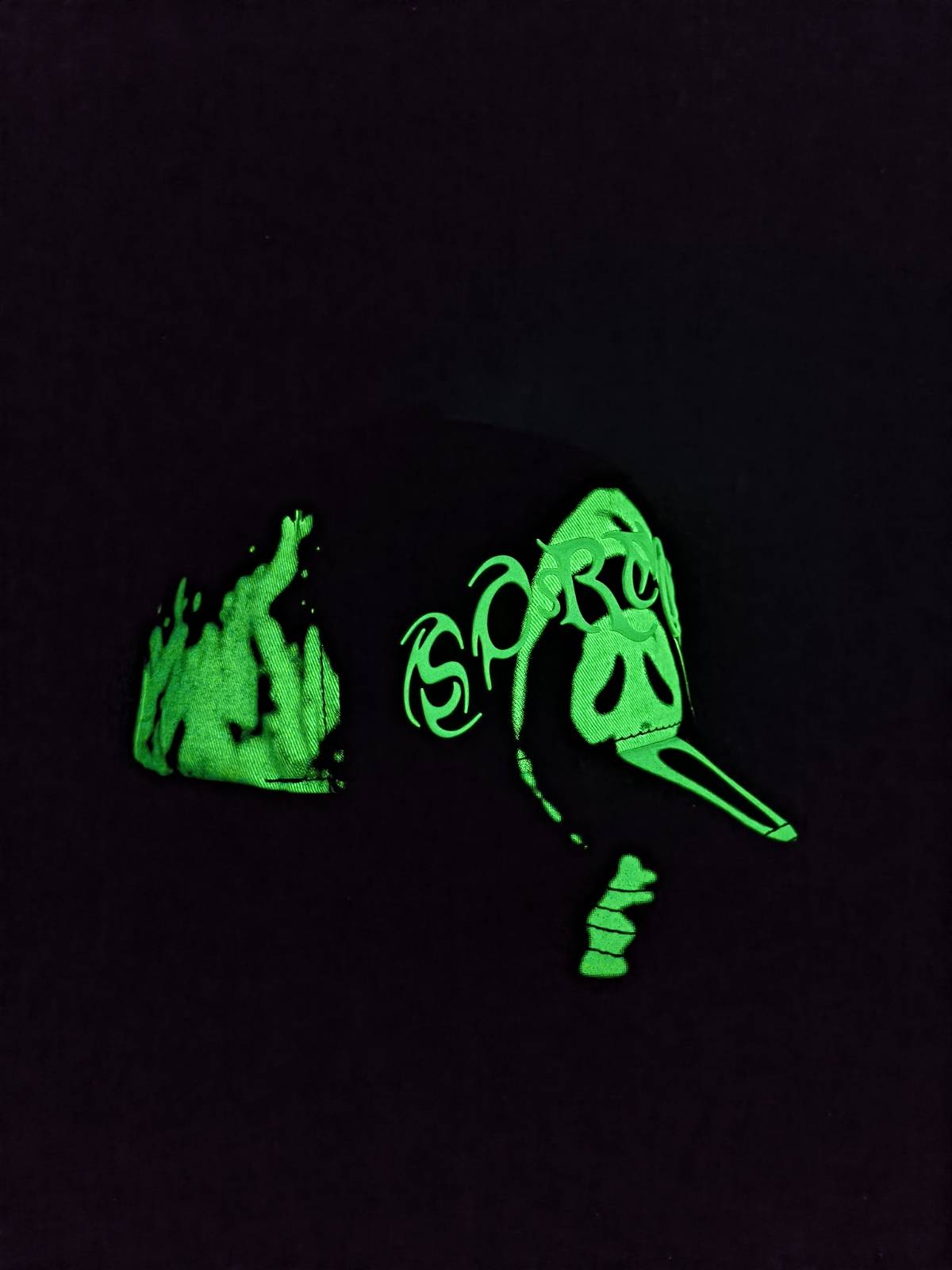 Barbas Hats Scream Ghost Face Snapback Version Glow in The Dark G5 Quality