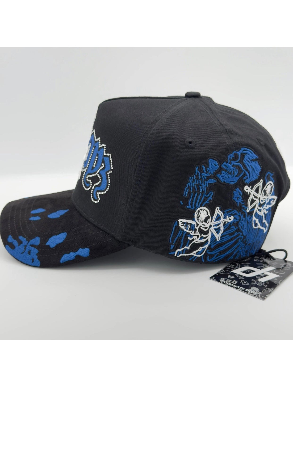 Dandy Hats LA Angel Azul X Sad Boys Black And Blue G5