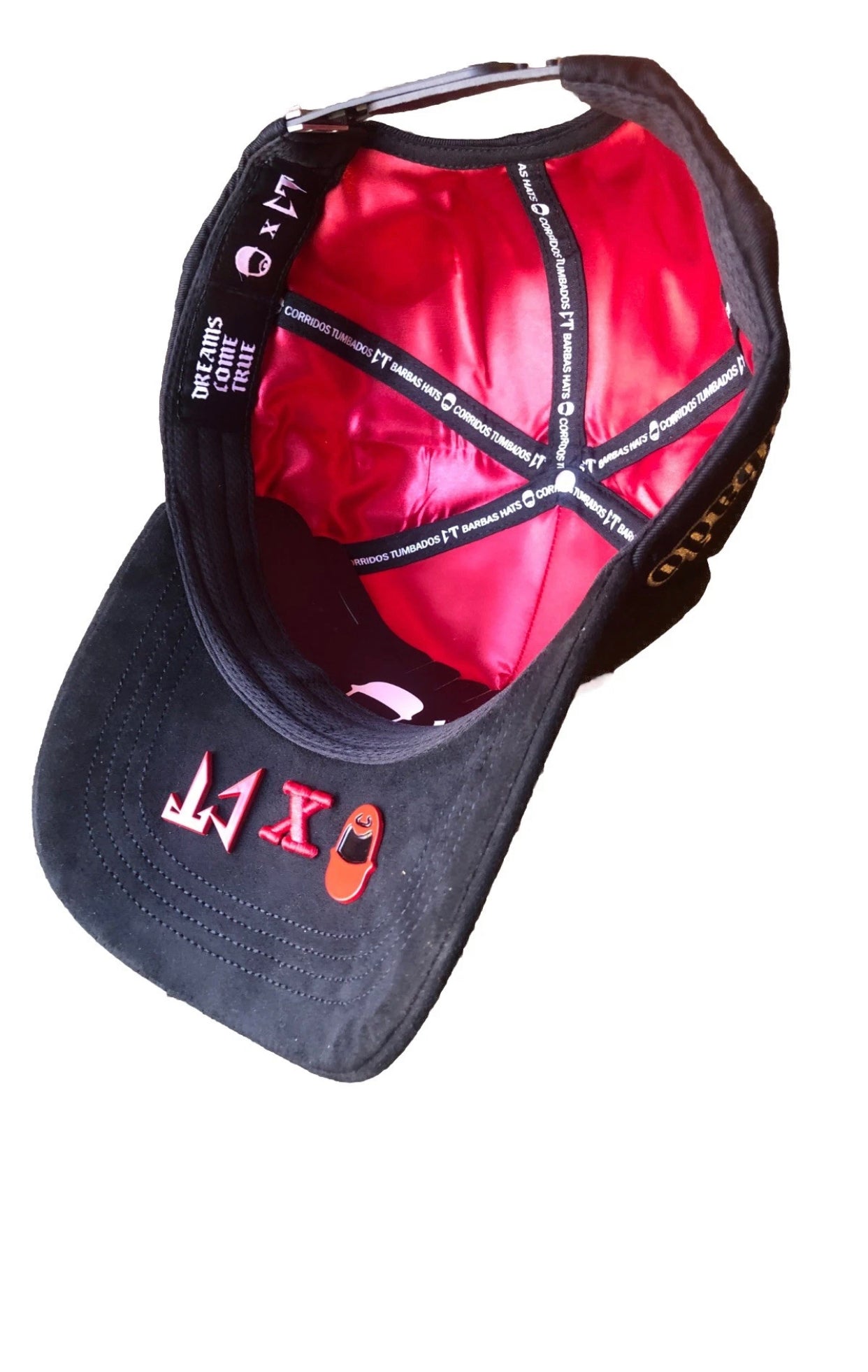 Barbas Hats X CT “CT Racing”  Hat Black with Red Embroidery 27 G5 Quality