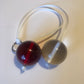 Clackers Click Clacks Red,Clear Christmas Edition Limited Time Offer
