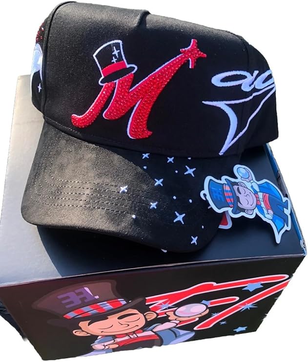 31 Hats Mago RED Black Snapback HAT 31M REDBLK(FULL SET) G5 Quality